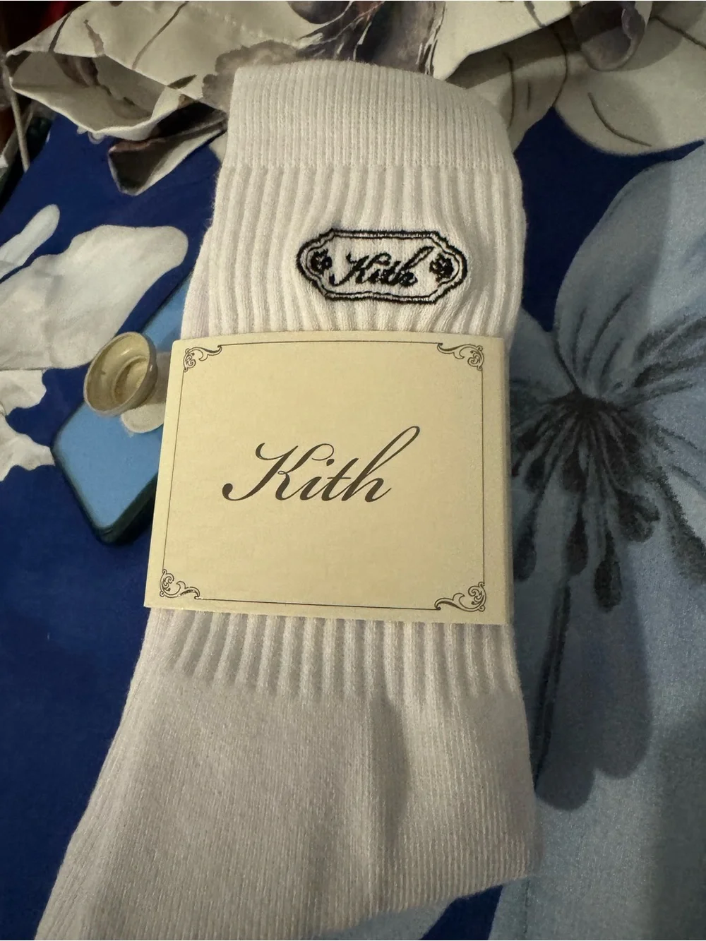 KITH limited edition 3 crew socks ✅